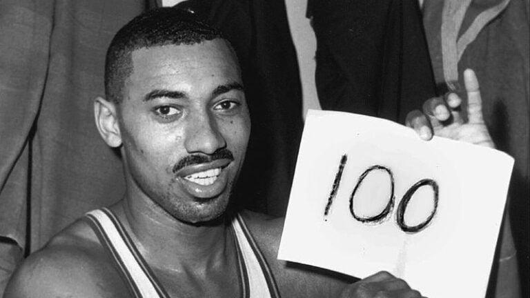 recordes-do-esporte-wilt-chamberlain-100-pontos-basquete