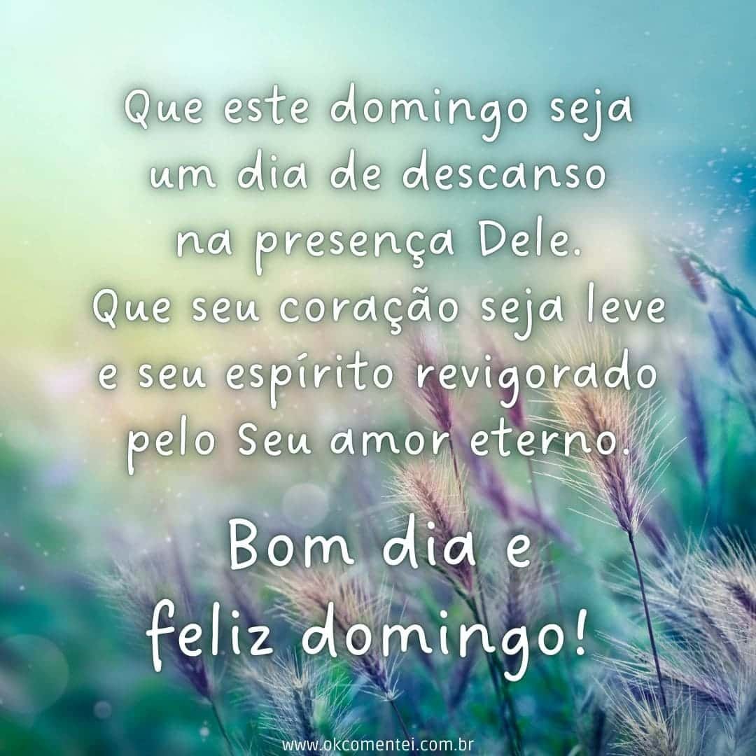 Bom dia, domingo: 21 imagens para compartilhar no WhatsApp
