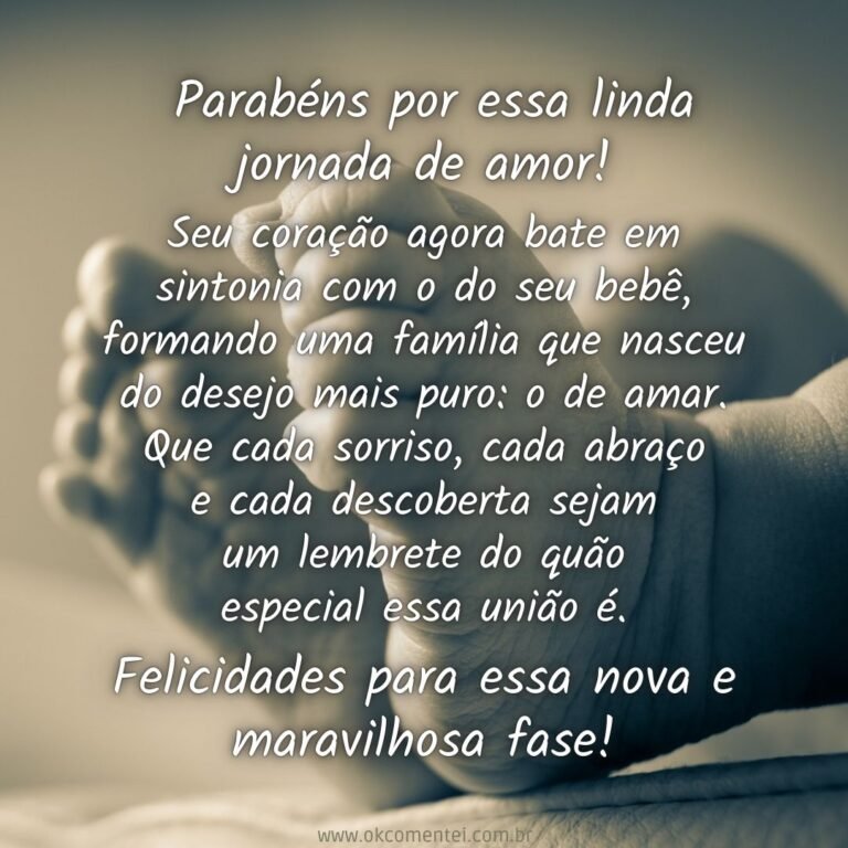 116 mensagens para nascimento de um bebê que transbordam carinho e alegria