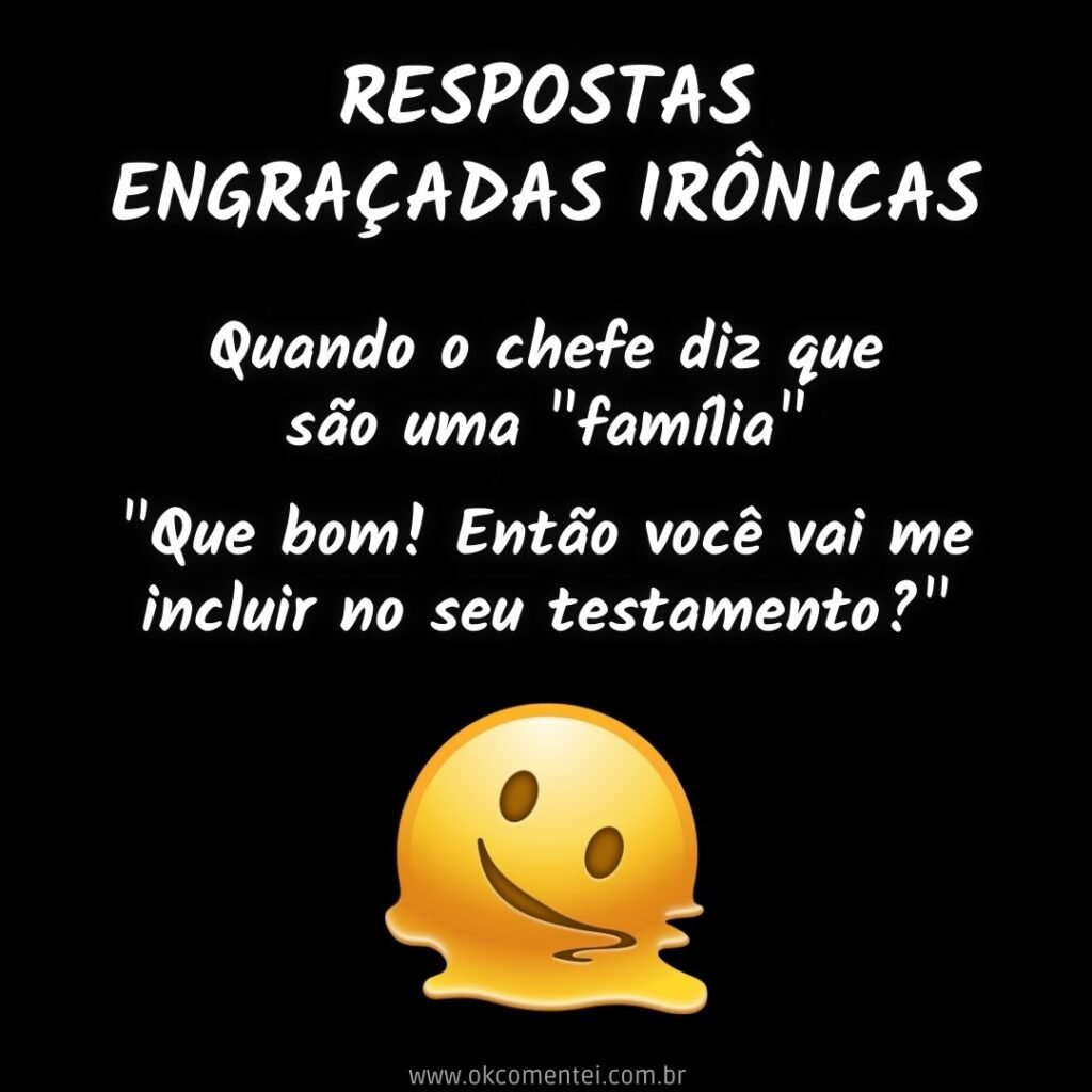 50 frases engraçadas irônicas para situações do dia a dia respostas-ironicas-engracadas