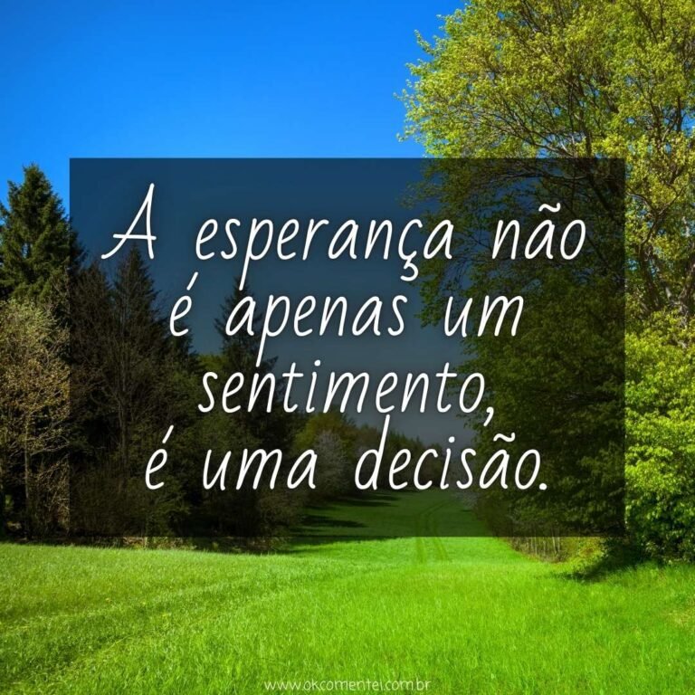 65 mensagens de esperança: otimismo para renovar a fé na vida
