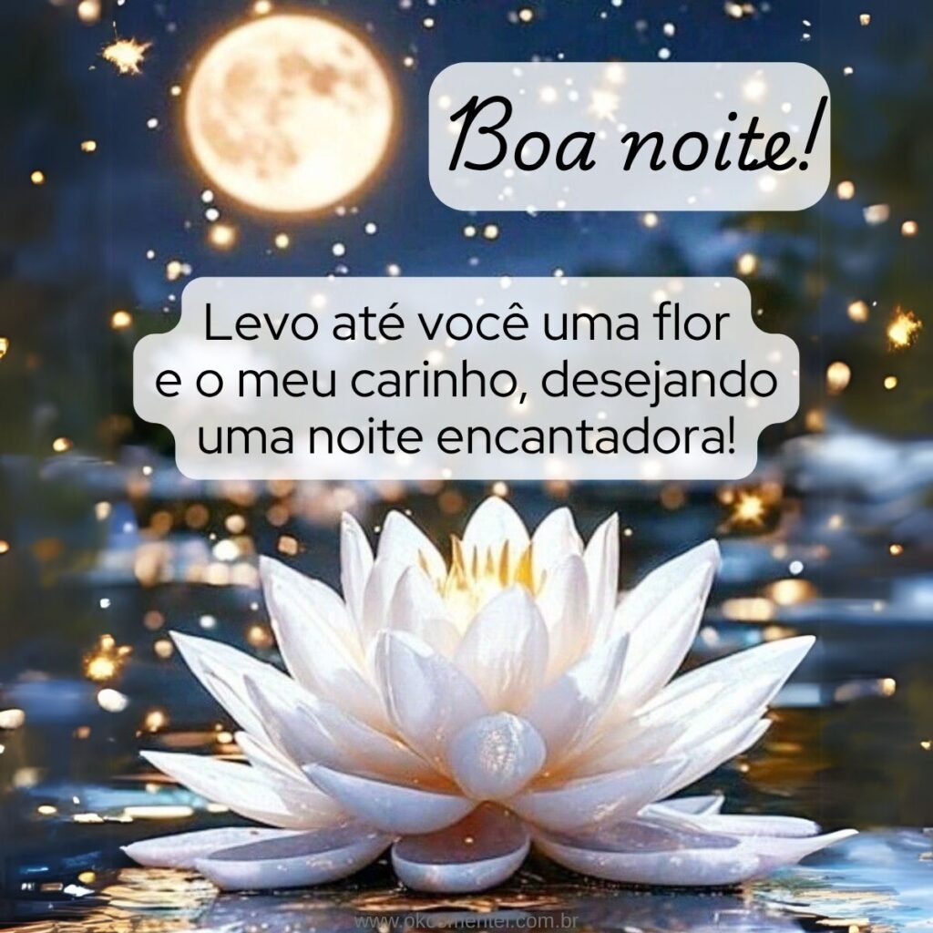 21 boa noite com flores para WhatsApp: as mais lindas mensagens boa-noite-com-flores