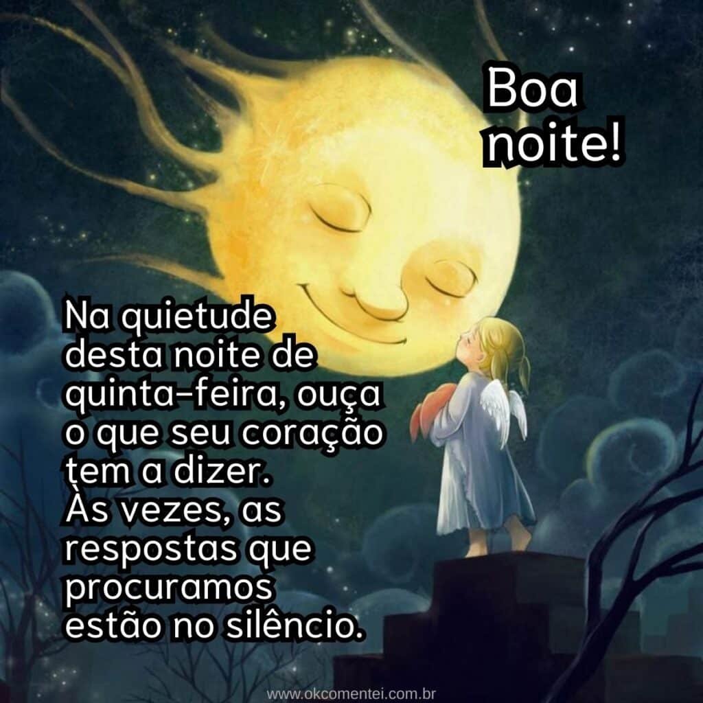 Boa noite, quinta-feira: 52 mensagens para compartilhar boa-noite-quinta-feira