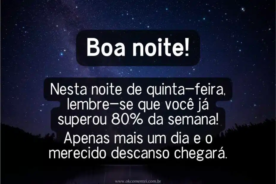 boa-noite-quinta-feira
