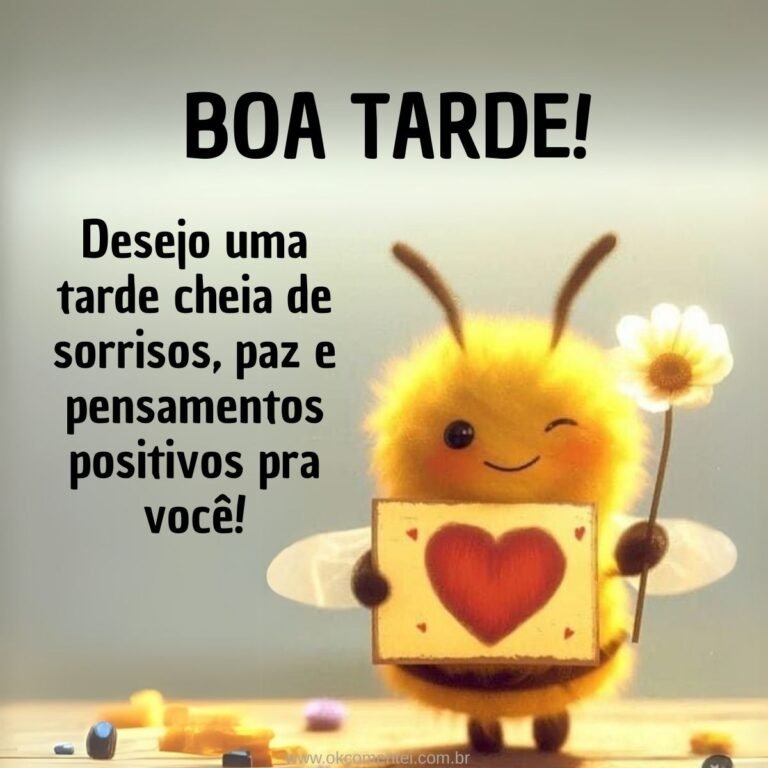 31 mensagens de boa tarde com carinho para WhatsApp