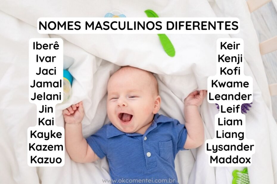 92 nomes masculinos diferentes e seus significados