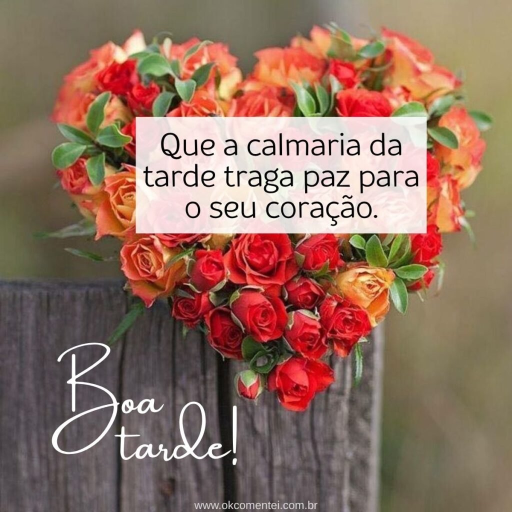 21 mensagens de boa tarde com flores para encantar o dia de alguém mensagem-de-boa-tarde-com-flores