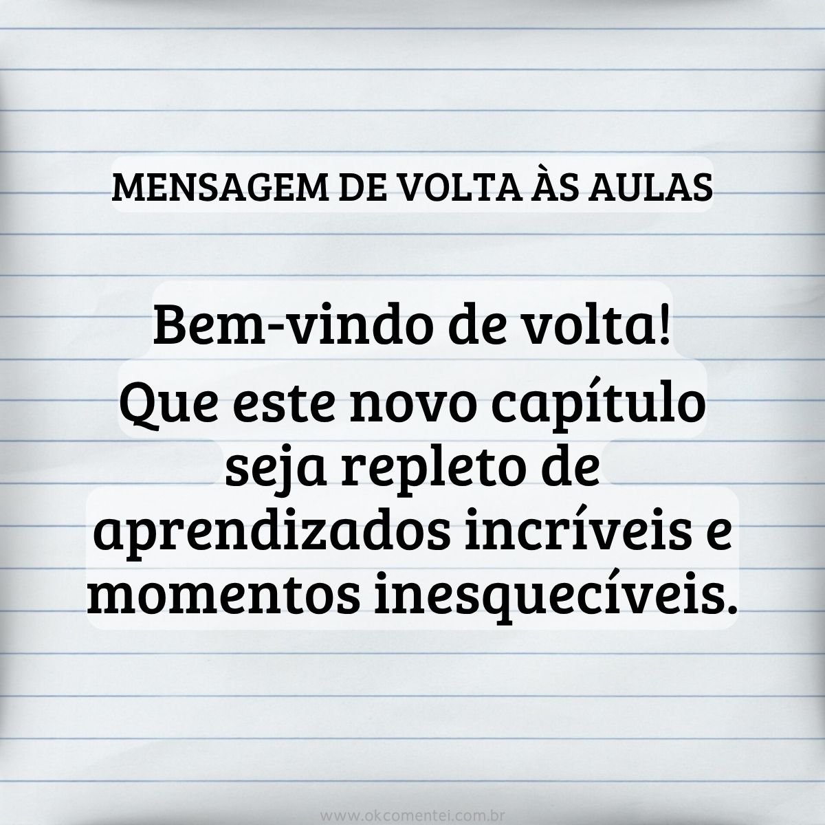 Mensagem de volta às aulas: 99 ideias criativas e acolhedoras