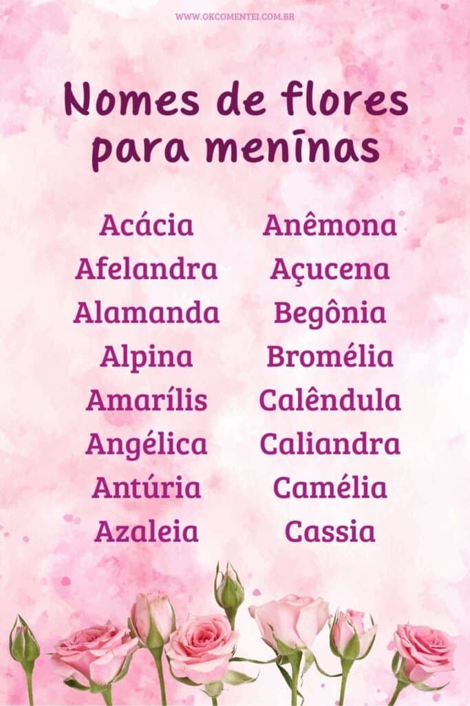 63 nomes de flores para meninas delicados e fortes nomes-de-flores-para-meninas