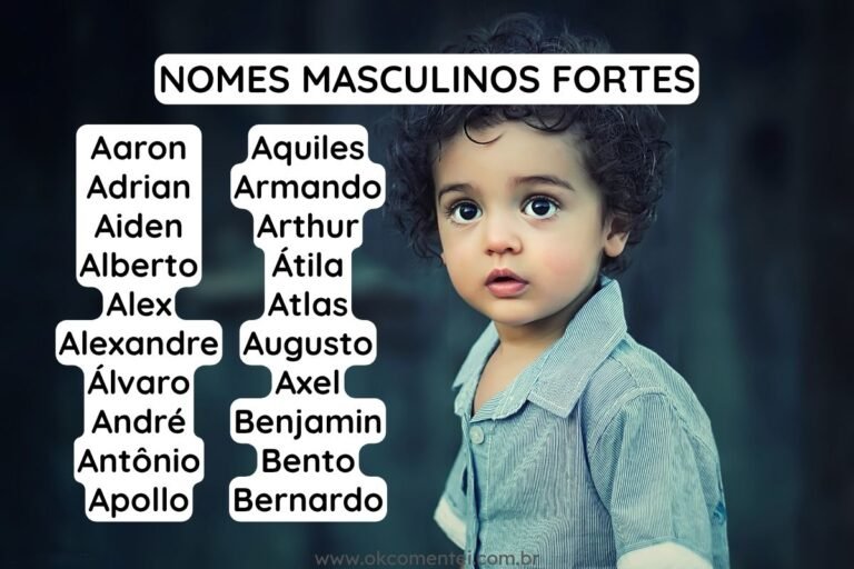 119 nomes masculinos fortes e poderosos