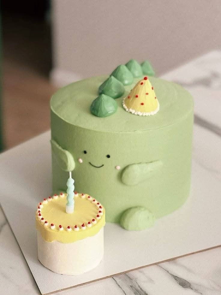 bento-cake-aniversário-dinossauro