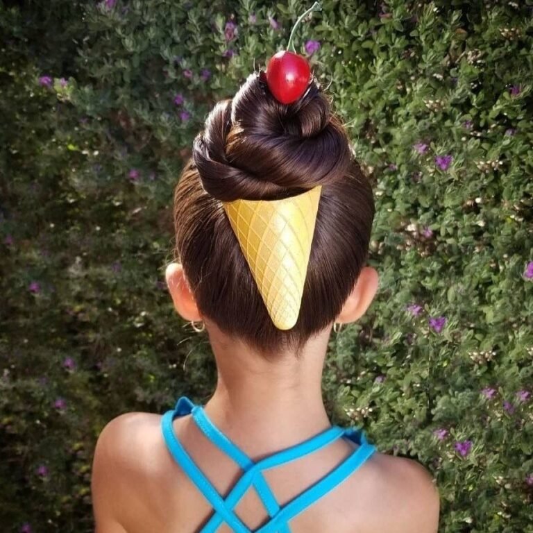 64 ideias de cabelo maluco para menina que são pura diversão e estilo