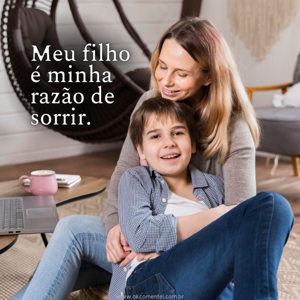 119 melhores frases de mãe para filho (status, mensagens e reflexão) frase-de-mãe-para-filho-status