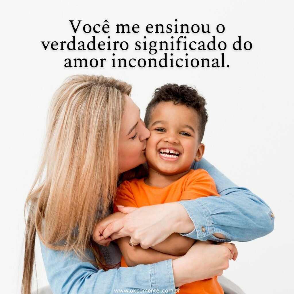 119 melhores frases de mãe para filho (status, mensagens e reflexão) frase-de-mãe-para-filho