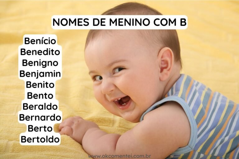 34 nomes de menino com B para encontrar a escolha perfeita