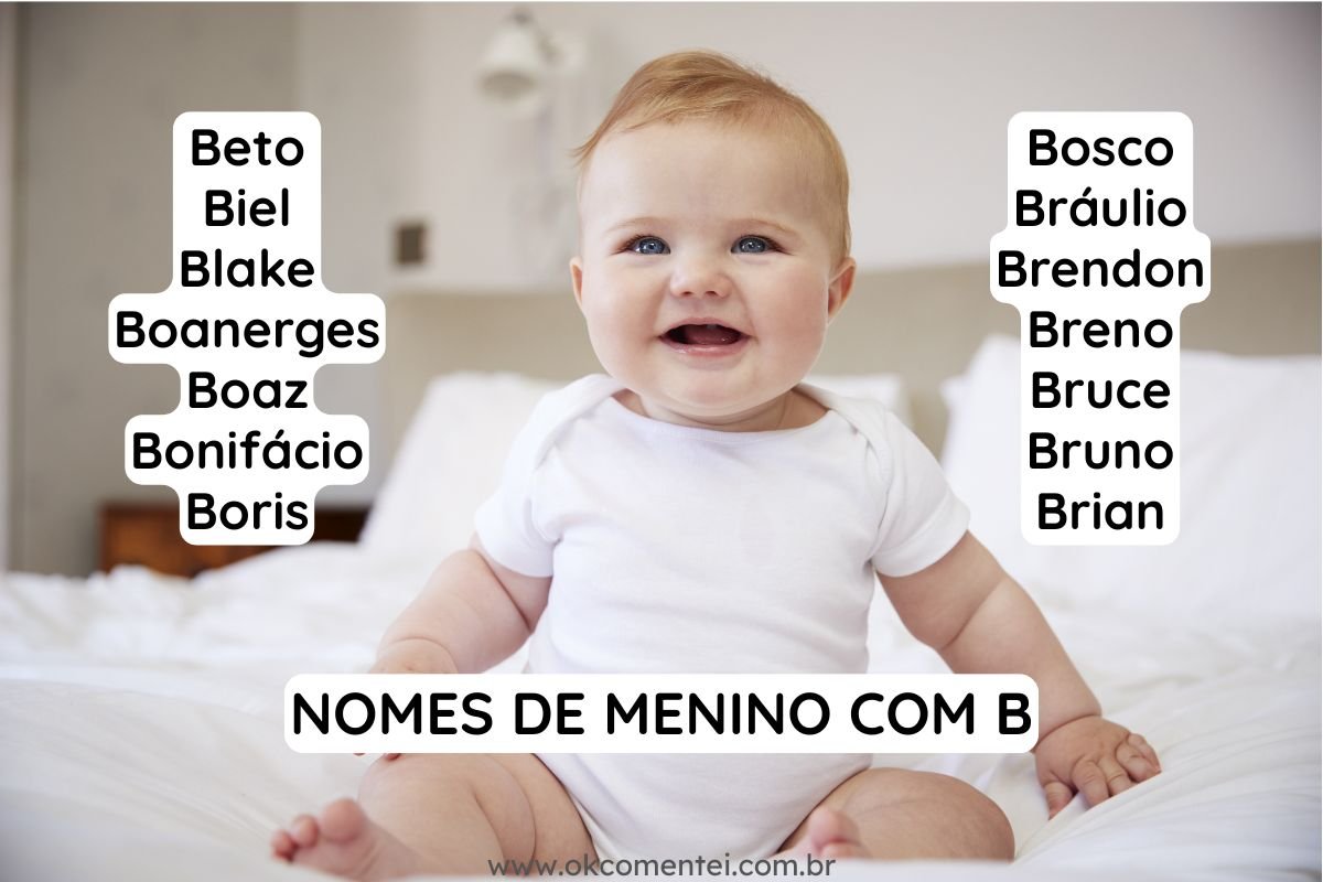 34 nomes de menino com B para encontrar a escolha perfeita