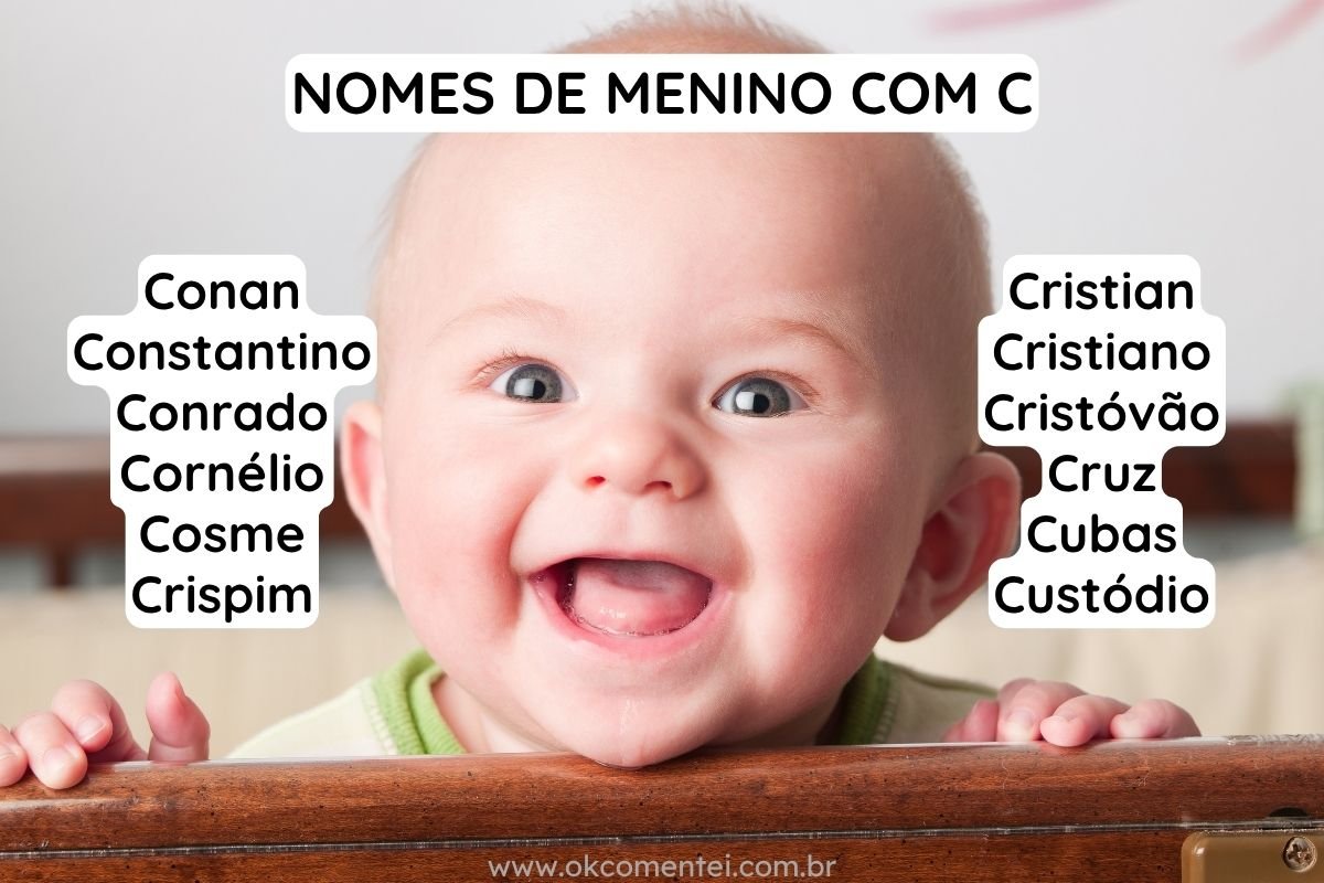 62 nomes de menino com C para se inspirar