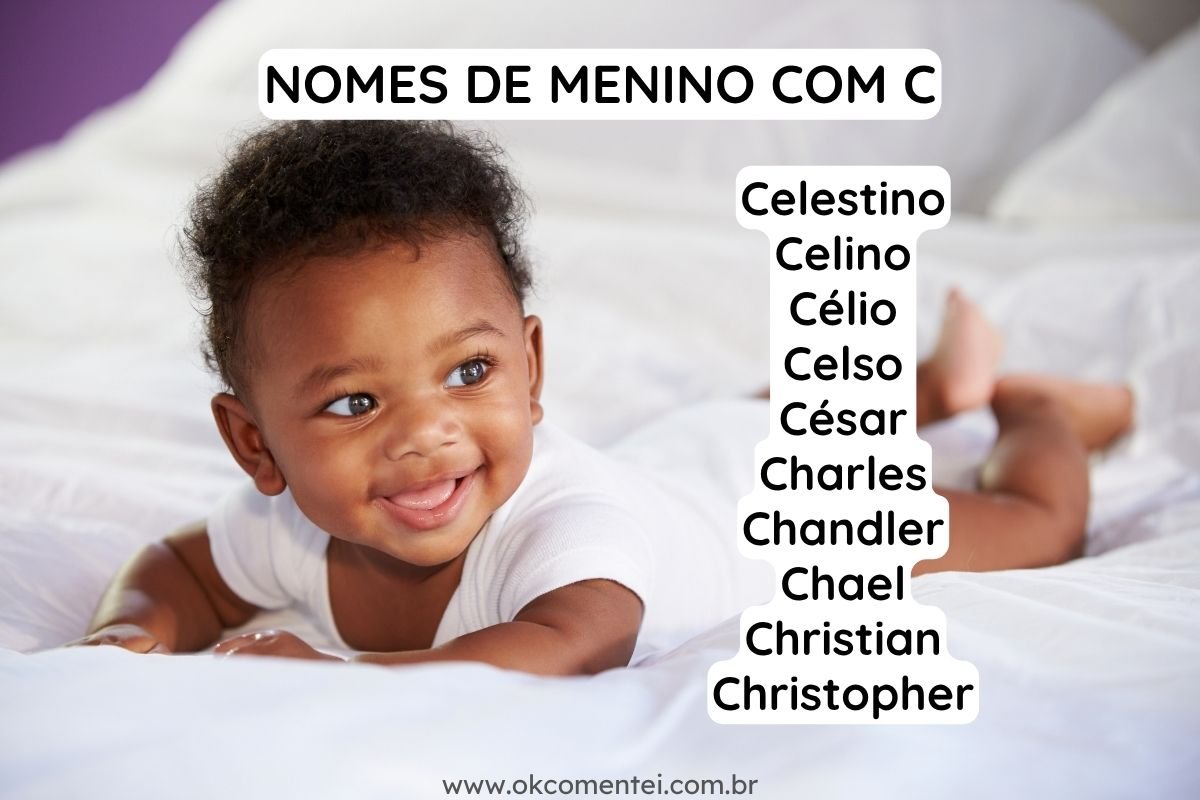 62 nomes de menino com C para se inspirar