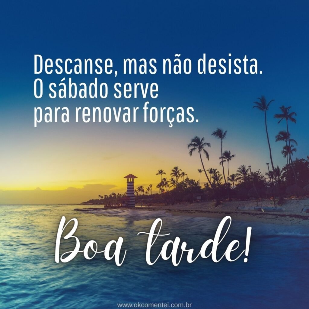 boa-tarde-sábado